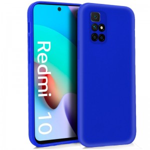 Fundação COOL Silicone para Xiaomi Redmi 10 (Azul) D