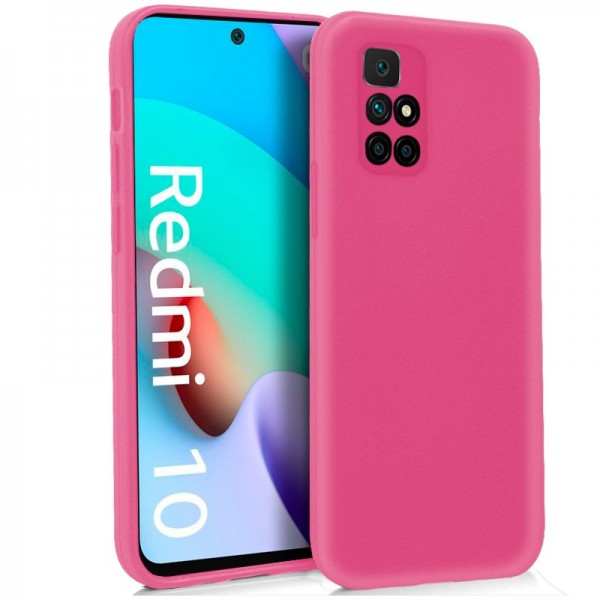 Funda COOL Silicona para Xiaomi Redmi 10 / Redmi 10 2022 (Rosa) D