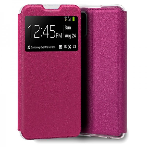 Funda COOL Flip Cover para Samsung A037 Galaxy A03s Liso Rosa D