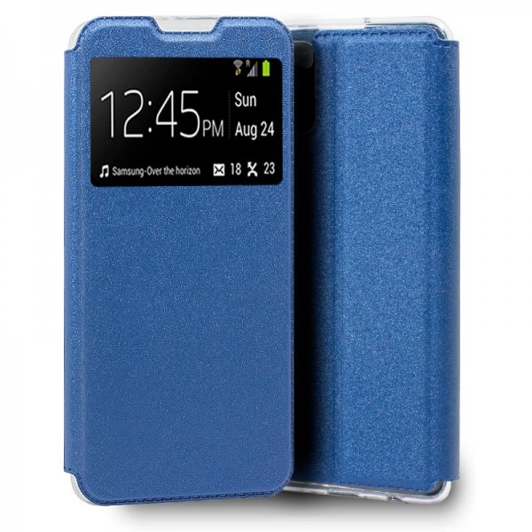 Funda COOL Flip Cover para Xiaomi Redmi 10 Liso Azul D
