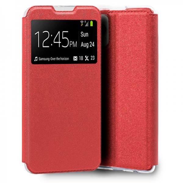 Fundação COOL Flip Cover para iPhone 13 Pro Max Liso Vermelho D