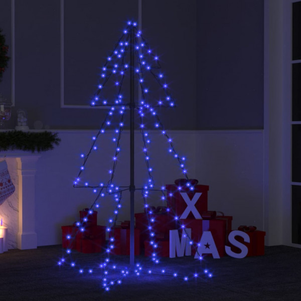 Árbol de Navidad 160 LEDs interior y exterior 78x120 cm D