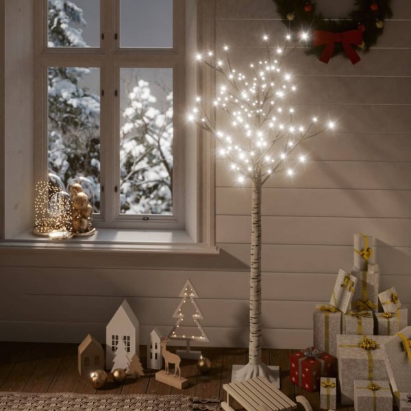 Árvore de Natal LED branco frio salgueiro interior exterior 1,5 m D