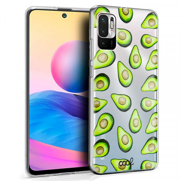 Carcaça COOL para Xiaomi Redmi Note 10 5G / Pocophone M3 Pro 5G Desenhos de abacate D