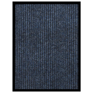 Felpudo de rayas azul 60x80 cm D