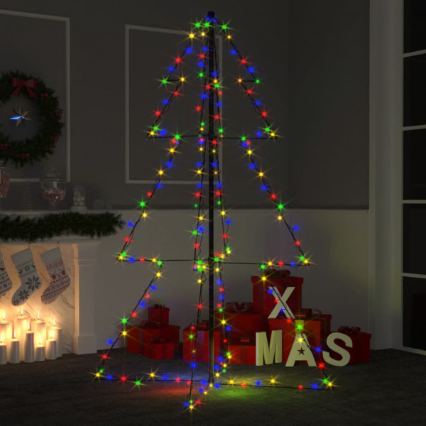 Árvore de Natal 200 luzes LED interior e exterior 98x150 cm D