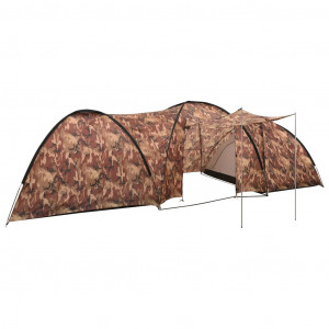 Tenda igloo 8 pessoas Camuflagem 650x240x190 cm D