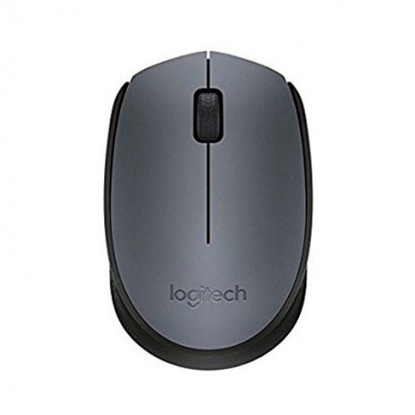 MOUSE ÓPTICO LOGITECH M170 SEM FIO CINZA D