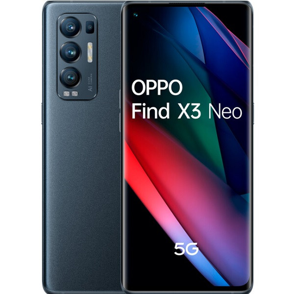Oppo Find X3 Neo 5G dual sim 12GB RAM 256GB negro, Smartphones