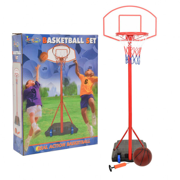 Juego de baloncesto portátil ajustable 200-236 cm D