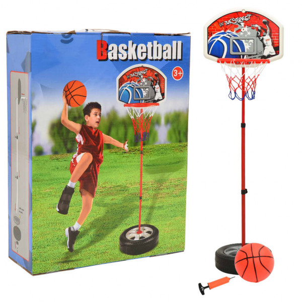 Juego de baloncesto infantil ajustable 120 cm D