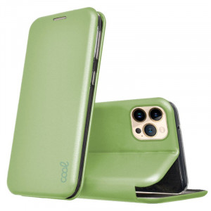 Funda COOL Flip Cover para iPhone 13 Pro Max Elegance Pistacho D