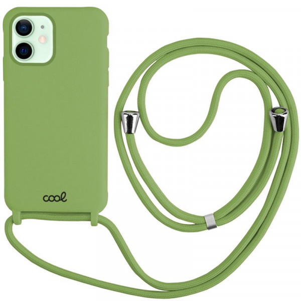 Carcaça COOL para iPhone 12 / 12 Pro Cord Liso Pistacho D