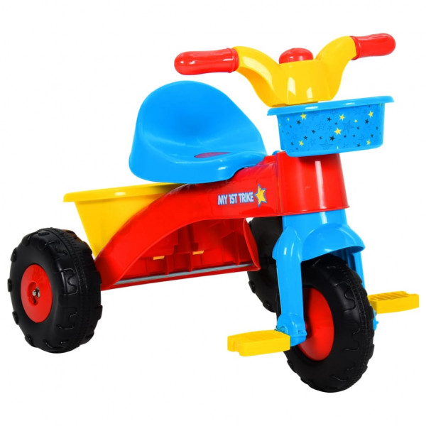 Triciclo infantil multicolorido D