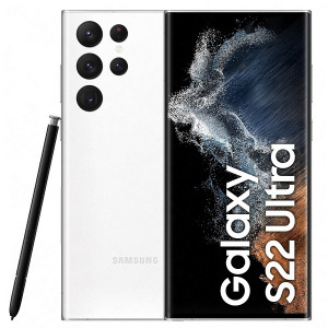 Samsung Galaxy S22 Ultra S908 5G dual sim 8GB RAM 128GB blanco D