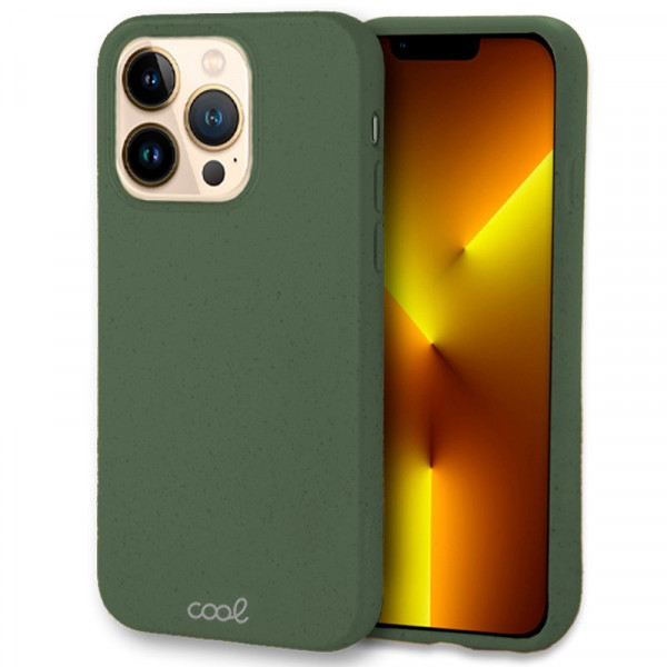 Carcasa COOL para iPhone 13 Pro Max Eco Biodegradable Verde D