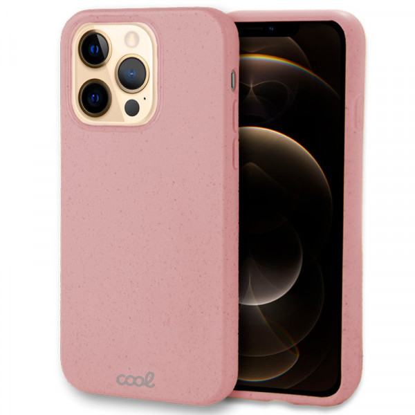 Carcaça COOL para iPhone 12 Pro Max Eco Biodegradável Rosa D