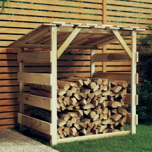 Pérgola con techo madera de pino impregnada 100x90x100 cm D