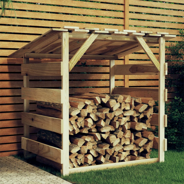 Pérgola com madeira de teto de pinheiro impregnado 100x90x100 cm D