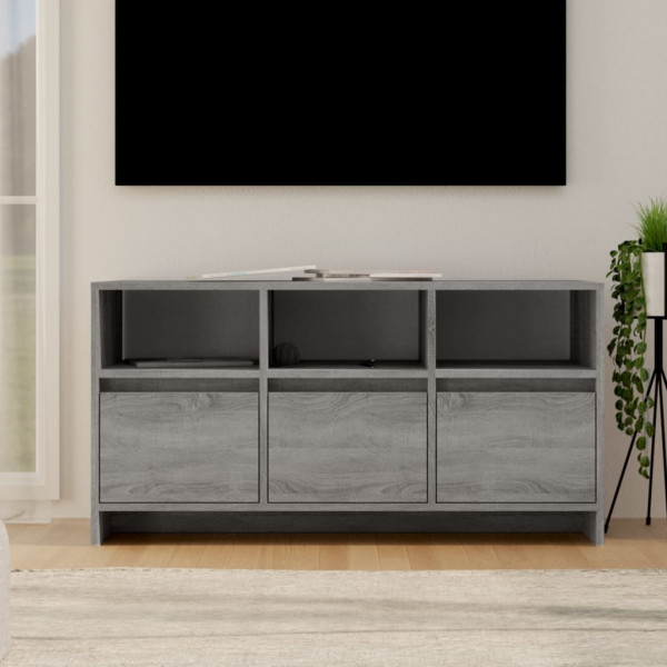 Móveis de TV madeira de engenharia cinza Sonoma 102x37.5x52.5 cm D