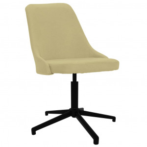 Silla de comedor giratoria tela verde D