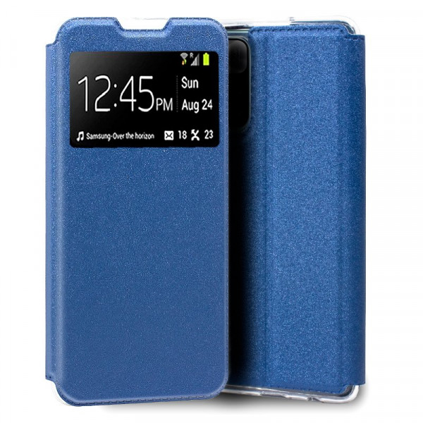 Fundação COOL Flip Cover para Xiaomi Redmi Note 11 Pro Plus 5G Liso Azul D