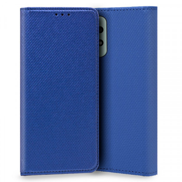 Fundação COOL Flip Cover para Samsung A736 Galaxy A73 5G Liso Azul D