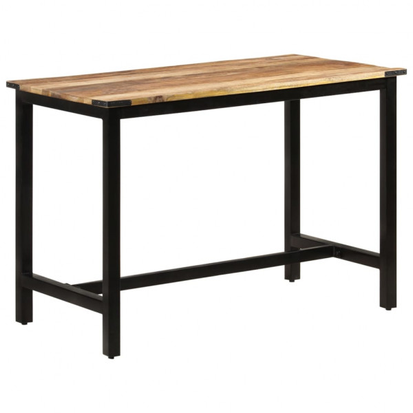 Mesa de jantar de madeira maciça de mangue 110x60x76 cm D