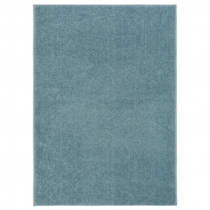 Tapete azul de pêlo curto 240x340 cm D