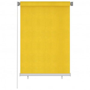 Persiana enrollable de exterior 100x140 cm amarillo D