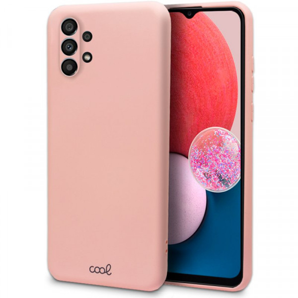 Carcaça COOL para Samsung A135 Galaxy A13 cobrir rosa D