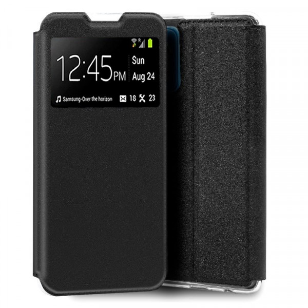 Fundação COOL Flip Cover para Samsung M526 Galaxy M52 5G Liso Preto D