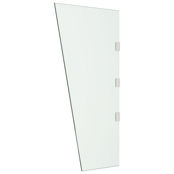 Painel lateral para porta de vidro temperado 50x100 cm D