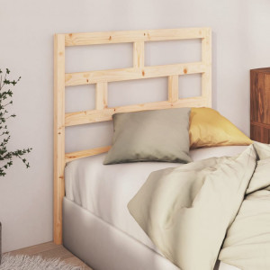 Cabecero de cama madera maciza de pino 81x4x100 cm D