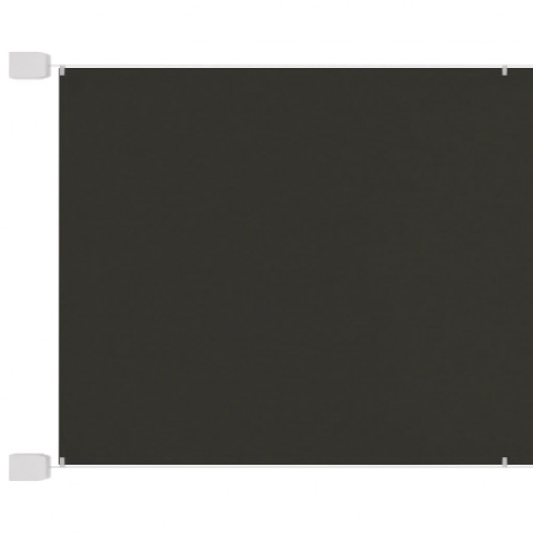 Toldo vertical cinza antracite 60x600 cm tecido oxford D