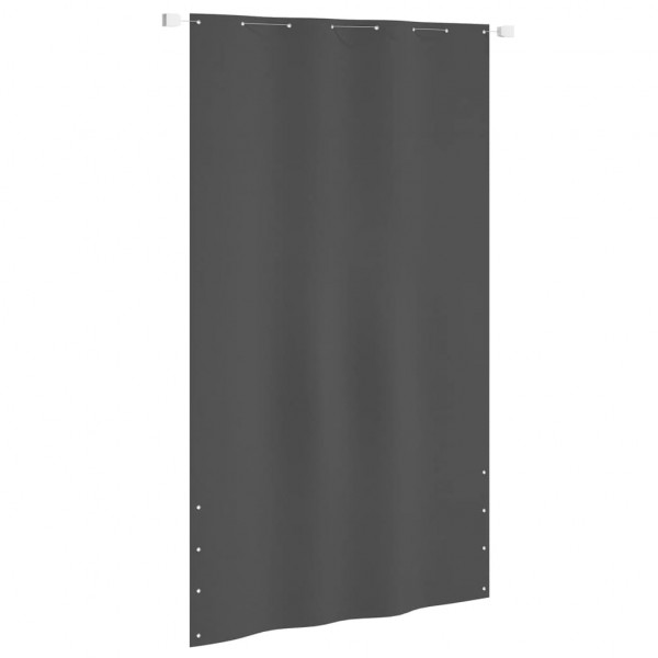 Toldo de varanda tecido oxford cinza antracite 140x240cm D