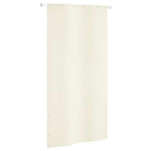 Toldo tela para varanda tecido oxford creme 120x240 cm D