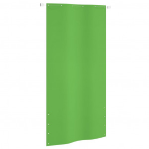 Toldo pantalla para balcón tela oxford verde claro 120x240 cm D