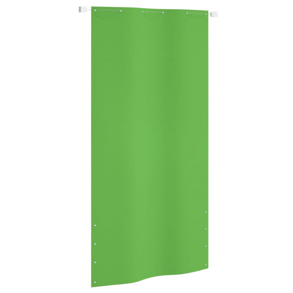 Toldo de tela para balcão tecido verde claro oxford 120x240 cm D