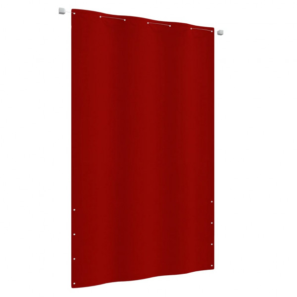 Toldo para balcão de tecido oxford vermelho 140x240 cm D