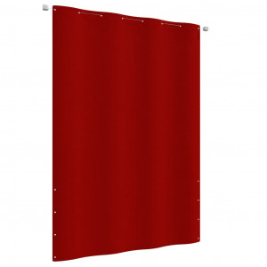 Toldo de varanda em tecido oxford vermelho 160x240 cm D