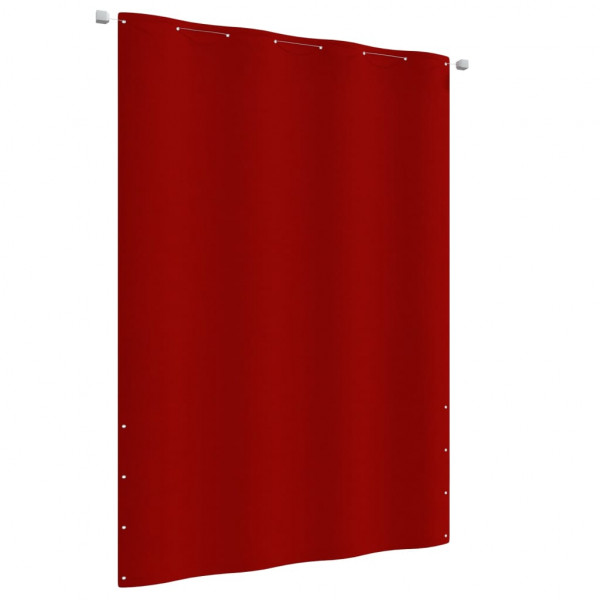 Toldo de varanda em tecido oxford vermelho 160x240 cm D