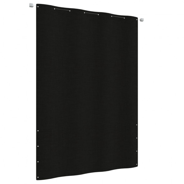 Toldo de tela para balcão de tecido preto oxford 160x240 cm D