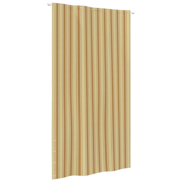 Toldo de varanda em tecido oxford amarelo e laranja 140x240 cm D