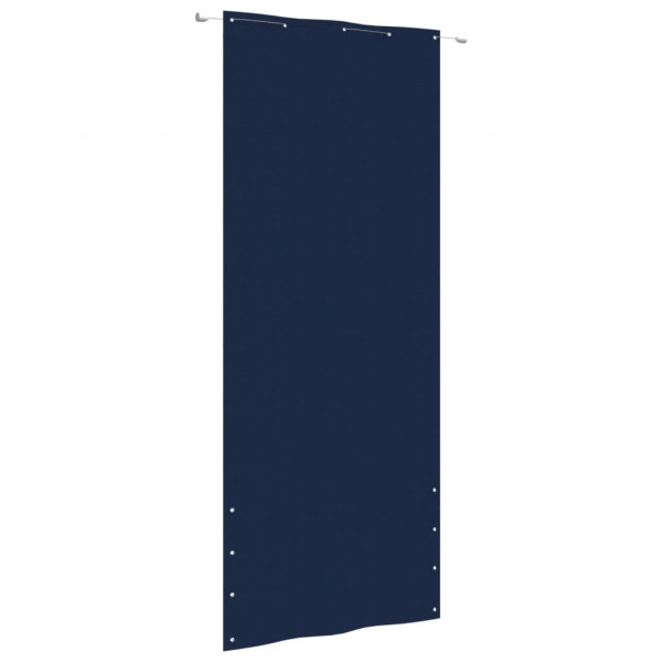 Toldo para balcón de tela oxford azul 100x240 cm D