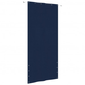 Toldo para balcón de tela oxford azul 120x240 cm D