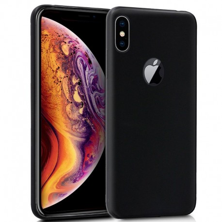 Fundação COOL Silício para iPhone XS Max (Preto) D