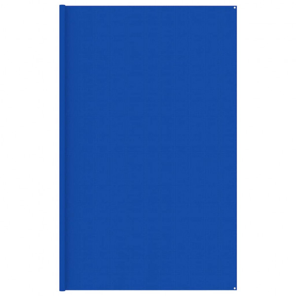 Alfombra para tienda de campaña HDPE azul 400x400 cm D