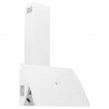 Campana extractora de pared acero vidrio templado blanco 60 cm 3
