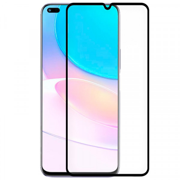 Protetor de cristal temperado COOL para Huawei Honor 50 Lite / Nova 8i (FULL 3D Negro) D